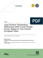 06 - 2016 - Land Surface Temperature Differences Within Local Climate Zones, Based On Two Central European Cities - WoS