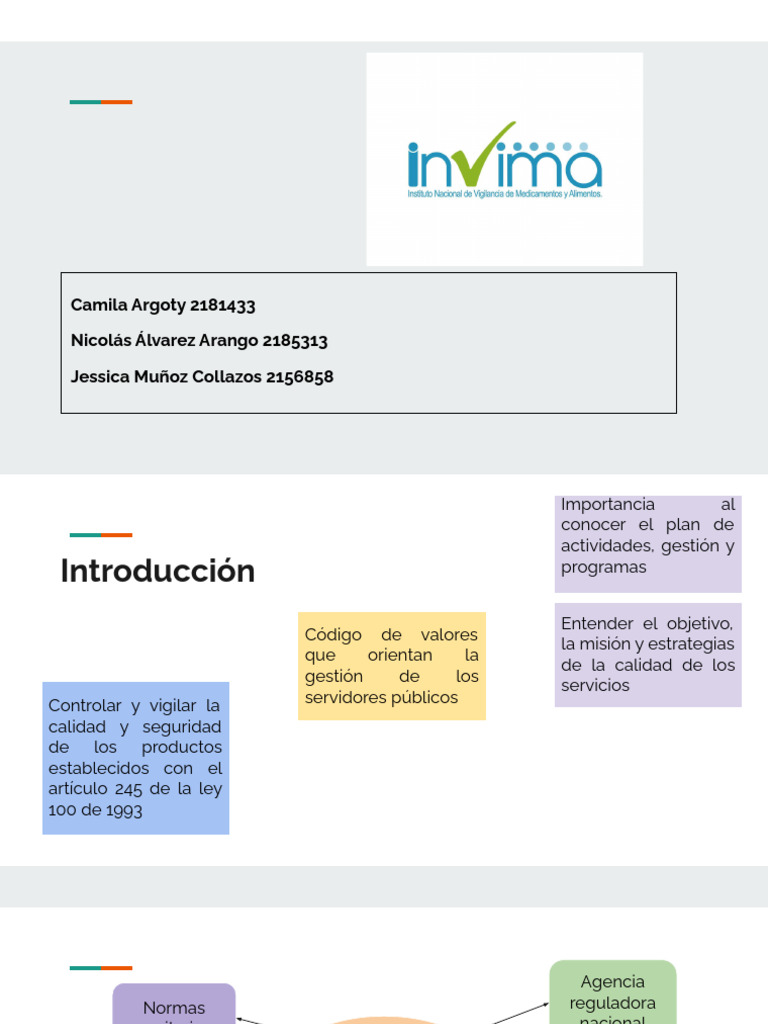 Presentación INVIMA | PDF