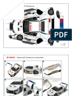 Bosch Papercraft GT Racing Car 01
