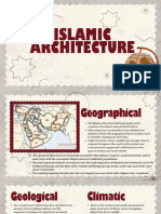 Lecture 1 - Islamic Architecture