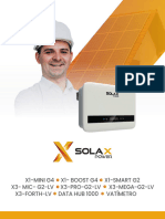 Brochure SOLAX - Fichas Técnicas