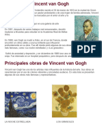 Biografía de Vincent Van Gogh
