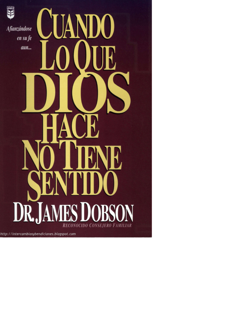 Cuando Lo Que Dios Hace No Tiene Sentido | PDF