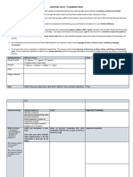 Crafting Texts - Planning Sheet