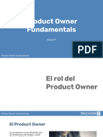 Product Owner Fundamentals: Clase 01