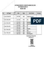 Jadwal Penilaian Tengah Semester 2