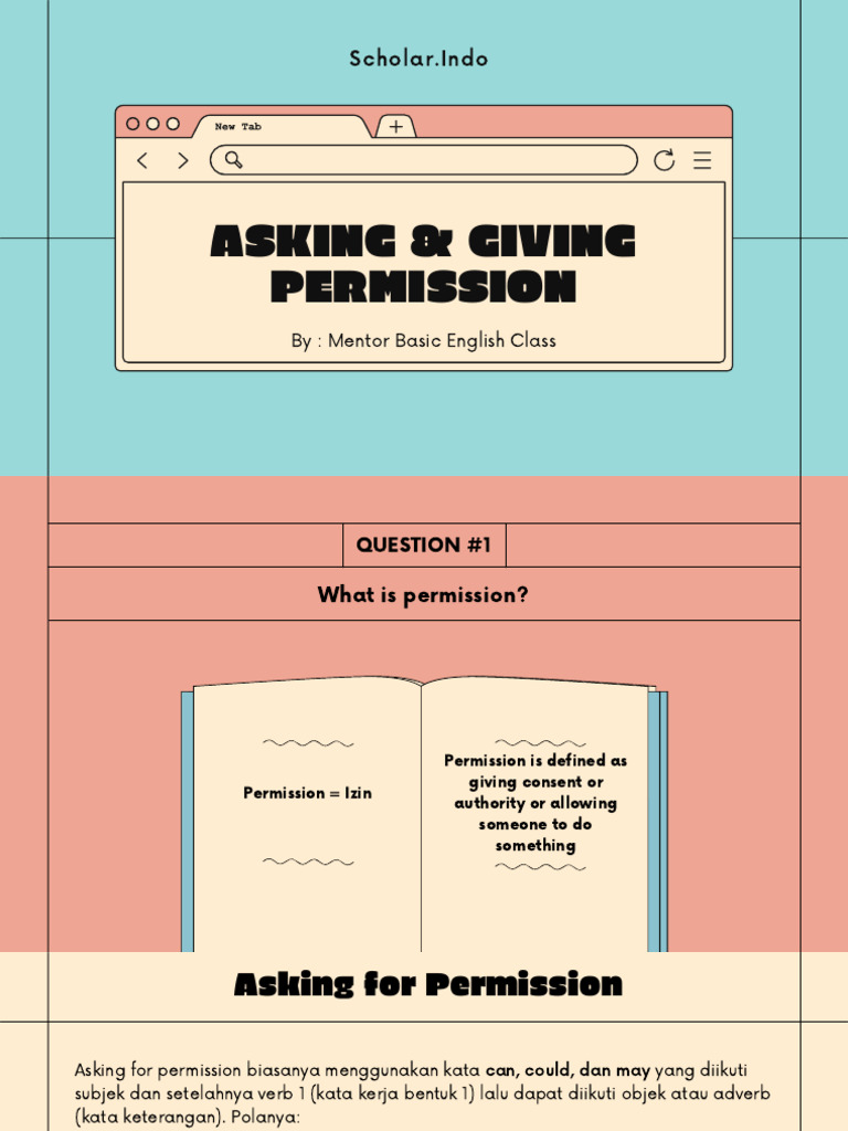 Asking and Giving Permission Guide | PDF