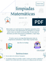 Olimpiadas Final Grado Sexto