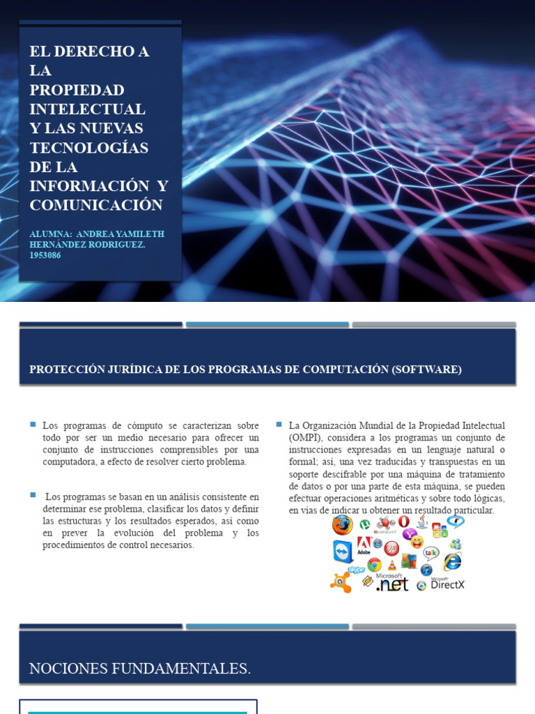 Propiedad Intelectual y Software Moderno | PDF | Programa de ...