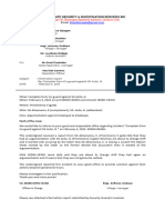 Complain From Co-Guard Against SG Acilo, G by SG Almenanza, E.