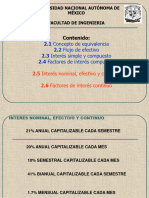 5) Interes Nominal-Efectivo-Continuo