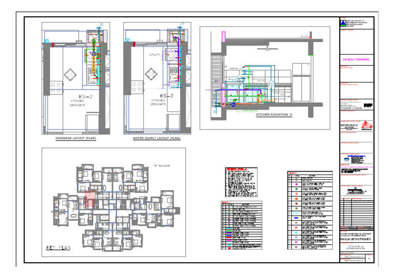 Kitchen Plumbing Layout | PDF
