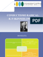 Tema 5 Conductismo Radical Skinner