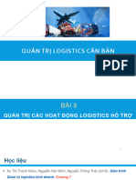 X2023 - QT Logistics căn bản - Bài 5