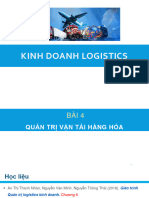 X2023 - QT Logistics căn bản - Bài 4