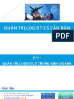 X2023 - QT Logistics căn bản - Bài 1
