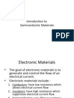 Introduction - Semiconductor Materials