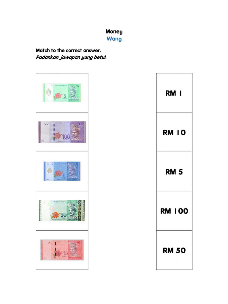 Latihan Wang Tahun 1 Pdf