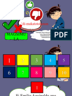 Makatotohanan o Di Makatotohanan Detective Conan Powerpoint Template