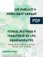 Espacio Publico y Mobiliario Urbano Andres Montoya