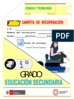 Carpeta de Recuperación 5to - Erg