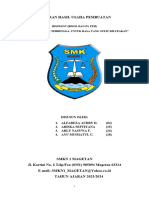 Proposal Rekap Hasil Usaha