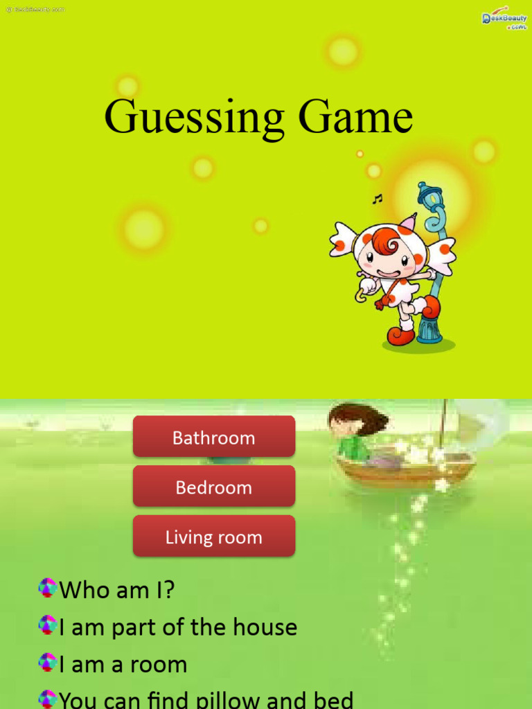 Guessing Game PPT Activities Promoting Classroom Dynamics Group Form ...