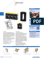 Transformer MCT 1000 5A, 400 5A, 250 5A Class 0 5 15VA TBA 80