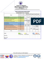 Matatag - DMC-Letterhead GR 6 MAPEH 2nd Q TOS and Ans Key