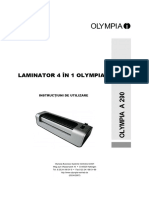 Aparat de Laminat Olympia