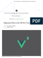 Migration Plan To The All New Vue JS 3 ... Nks - The Startup - Oct, 2020 - Medium