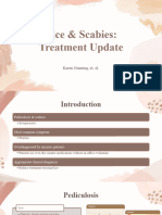 Lice and Scabies Treatment Update