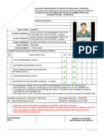 Exam Form Application of Candidate For