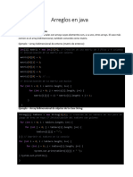 Arreglos en Java - Parte 2
