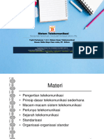 Sistem Telekomunikasi - Pertemuan 01 Dan 02