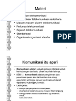 ST 01 Dasar Sistem Telekomunikasi