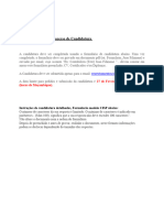Modelo - Formulario - CV - CandidaturaCISP. Contabilista