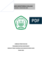 Instrumen Monitoring Evaluasi Magang