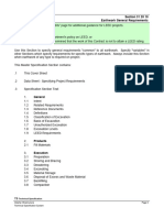 Section Cover Page: Section 31 20 10 2018-08-15 Earthwork General Requirements