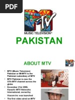 Download Presentation on MTV PAK by api-3820788 SN7106938 doc pdf