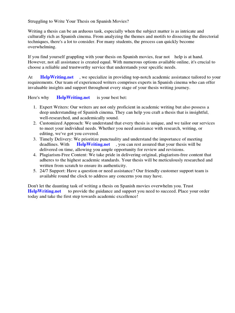 Thesis Spanish Movie | PDF | Games & Activities | Foreign Language Studies