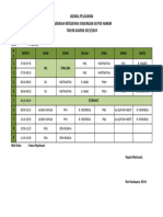 Jadwal Pelajaran MI