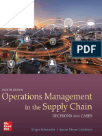 Operations Management For Supply Chain Decisions