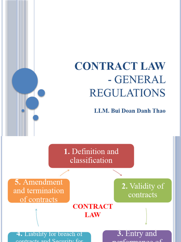 Contract Law - General Regulations | PDF | Breach Of Contract | Damages