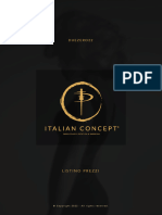 Listino 2022 Italian Concept