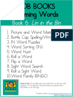 BOBBooks Rhyming Book6