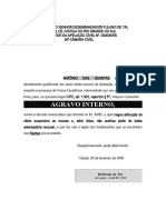 Agravo Interno TJ Negativa Efeito Suspensivo Busca Apreensao