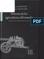 Mazoyer & Roudart. - Historia de Las Agriculturas Del Mundo. Del Neolítico A La Crisis Contemporánea (Ocr) (2016)