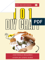 101 DIY Craft Home Decor