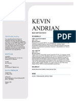 Kevin Andrian CV
